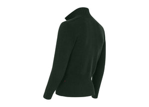 Hemingway Zip: Green - Khunu yak wool